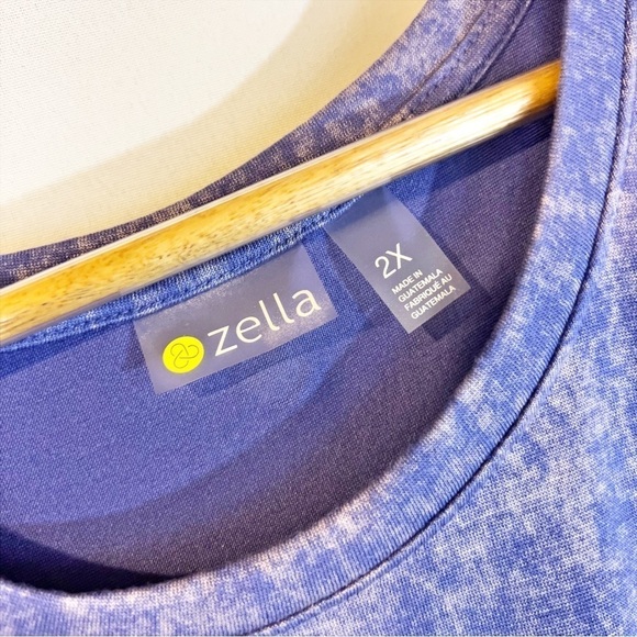 Zella Sleeveless Tuck Tie Front Tank Top - Picture 4 of 7